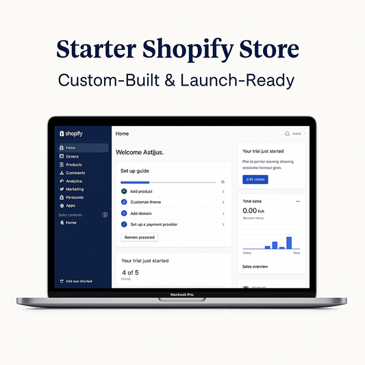 Starter Shopify Store – Custom-Built & Launch-Ready